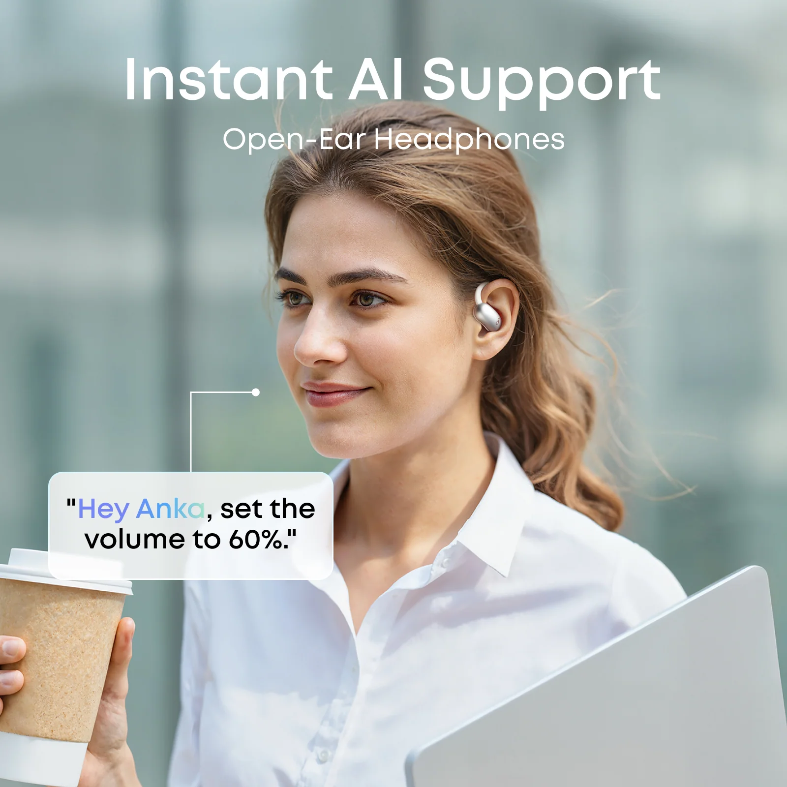 soundcore AeroFit 2 AI Assistant | Open-Ear Headphones, AI Translation - Image 11