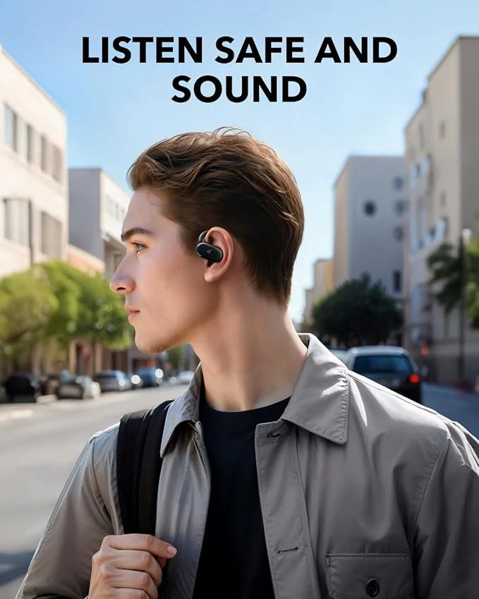 soundcore V20i | Adjustable Open-Ear Headphones with LED Lights - Image 4