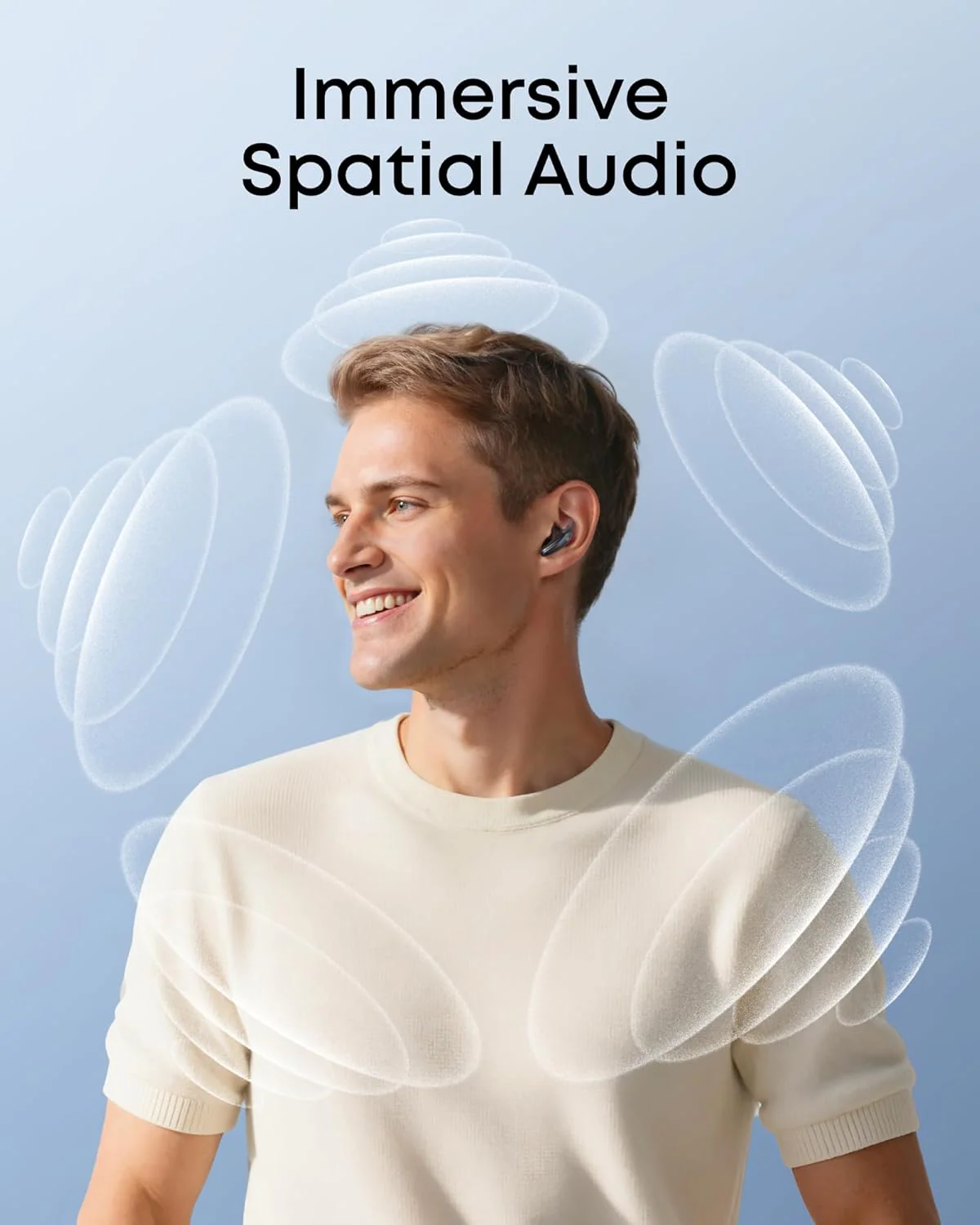 soundcore Liberty Buds | Half-In-Ear Wireless Bluetooth Earbuds with ANC - Image 10