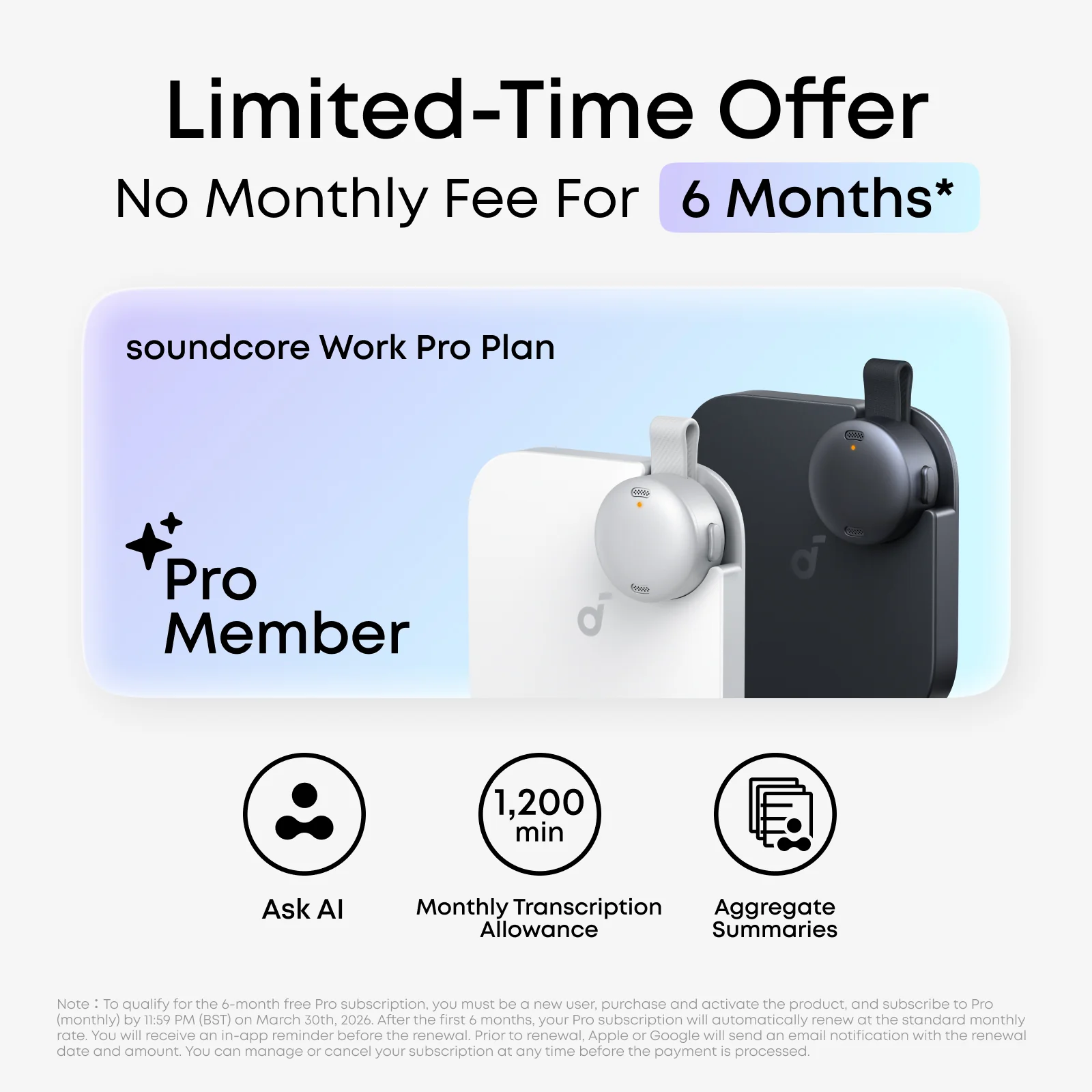 soundcore Work | The World's First Coin-Sized AI Voice Recorder - Image 10